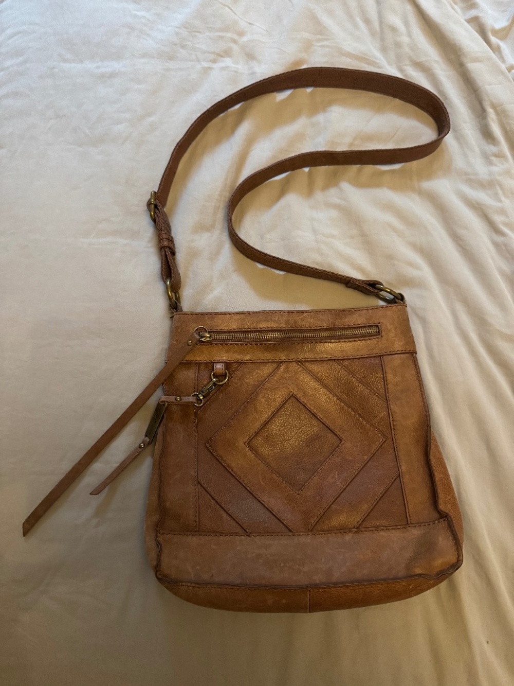 Lucky Brand Leather crossbody bag